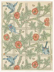 SDS1494 - Birds on Trellis - 12x16