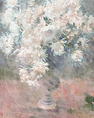 SDS1555 - Pink Flowers in Vase   - 12x16