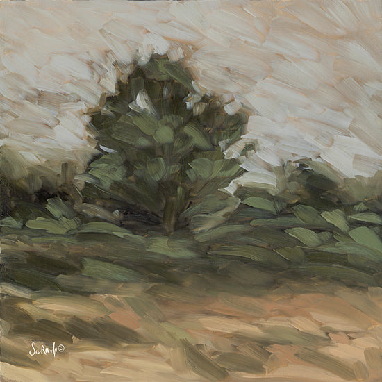 Sara G. Designs SGD182 - SGD182 - Earth's Brushstrokes - 12x12 green tree, landscape, painterly strokes, nature scenery, countryside feel, impressionistic from Penny Lane