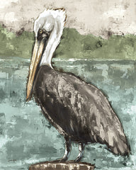 SGD280 - Perched Pelican - 12x16