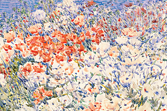 Seven Trees Design ST1228 - ST1228 - Flowering Fantasies - 18x12 watercolor flowers, impressionist floral field, soft brush strokes, spring meadow, painterly blooms from Penny Lane
