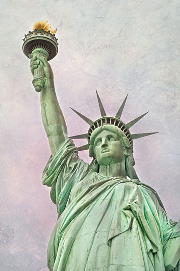Catch a Star Fine Art STAR248 - STAR248 - Statue of Liberty III - 12x18 Statue of Liberty, torch, detail, crown, face, close-up, American freedom symbol, New York landmark, patriotic imagery from Penny Lane