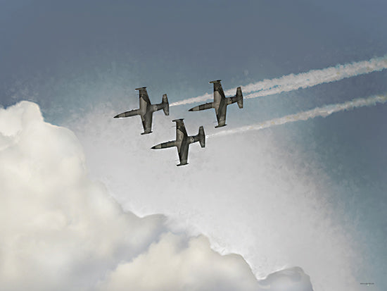Catch A Star Fine Art STAR299 - STAR299 - Into the Clouds - 16x12 fighter jet, blue angels, aviation, aircraft, runway, military jet, nose view, precision flying, airshow, sky from Penny Lane