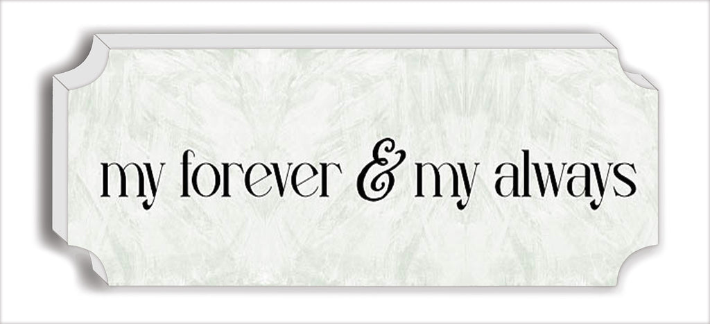 Yass Naffas Designs  - YND350SS - My Forever & My Always - Penny Lane Fine Art