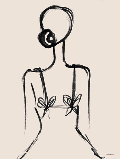 Yass Naffas Designs YND522 - YND522 - Future Ballerina     - 12x16 minimalist sketch, fashion figure, line art, feminine silhouette, artistic drawing, contemporary art, abstract figure, black and white fashion illustration from Penny Lane