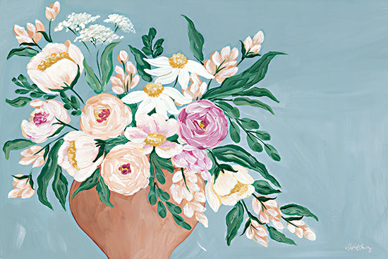 April Chavez AC175 - AC175 - Blue Bouquet   - 18x12 Flowers, Vase, Bouquet, Botanical, Blooms from Penny Lane