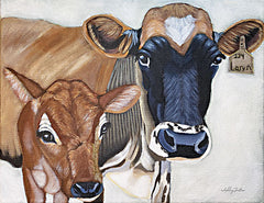 AJ171 - Two Cows - 16x12