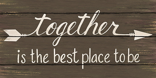 Annie LaPoint ALP1606 - Together is the Best Place to Be - Signs, Calligraphy, Arrow, Together from Penny Lane Publishing