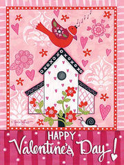 ALP1686 - Valentine's Day Birdhouse - 0