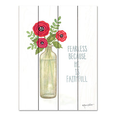 ALP2078PAL - Red Blossoms - Be Fearless - 12x16