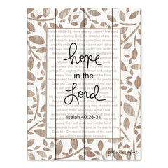 ALP2213PAL - Hope in the Lord - 12x16