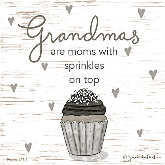Annie LaPoint ALP2244 - ALP2244 - Grandmas Are… - 12x12 Grandmas, Grandmothers, Family, Inspirational, Cupcakes, Neutral Palette, Hearts, Typography, Signs from Penny Lane