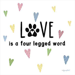 ALP2566 - Love is a Four Legged Word - 12x12