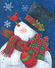 ART1032 - Cheery Snowman with Present