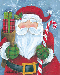 ART1034 - Cheery Santa with Candy Cane