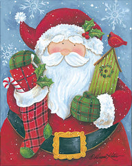 ART1035 - Cheery Santa with Birdhouse