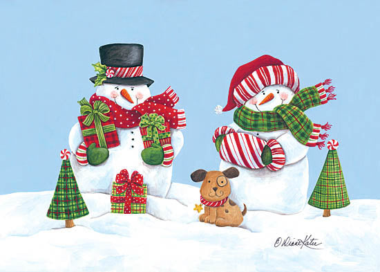 Diane Kater Licensing ART1093 - ART1093 - Holiday Snowmen II - 0  from Penny Lane