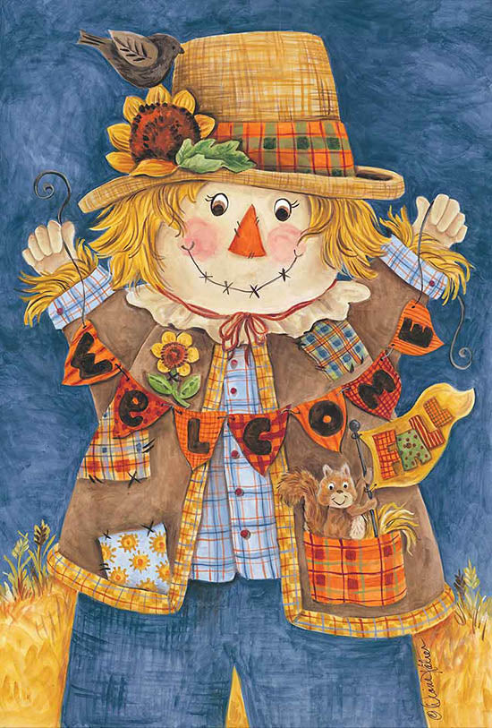 Diane Kater Licensing ART1115 - ART1115 - Welcome Scarecrow - 0  from Penny Lane