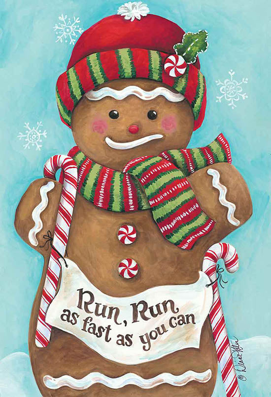 Diane Kater Licensing ART1117 - ART1117 - Run Run Gingerbread Man - 0  from Penny Lane