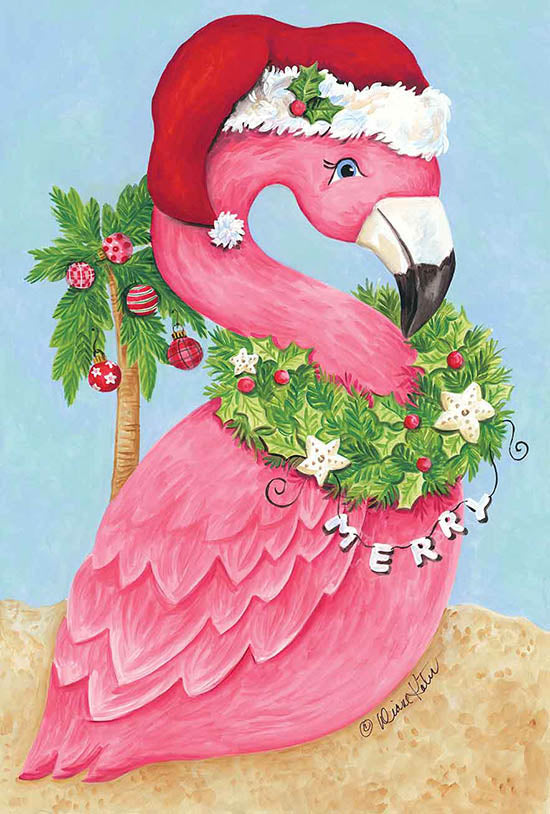 Diane Kater Licensing ART1118 - ART1118 - Merry Flamingo - 0  from Penny Lane