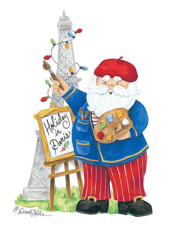 Diane Kater Licensing ART1153 - ART1153 - French Santa Claus - 0  from Penny Lane