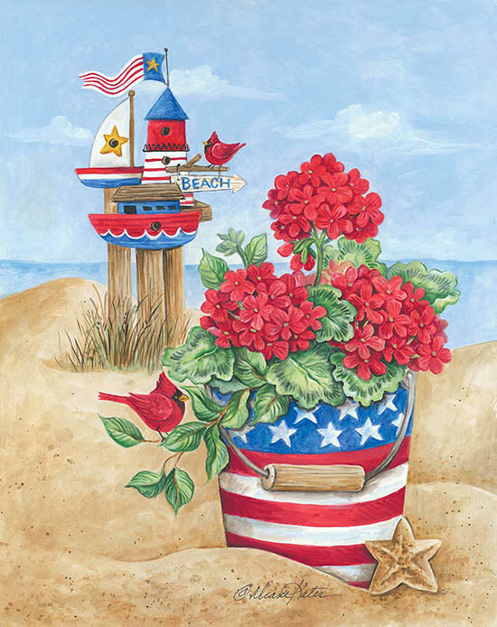 Diane Kater Licensing ART1199 - ART1199 - Patriotic Sandscape - 0  from Penny Lane