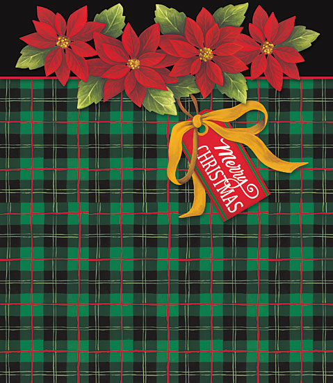 Diane Kater Licensing ART1273LIC - ART1273LIC - Poinsettias Merry Christmas - 0  from Penny Lane