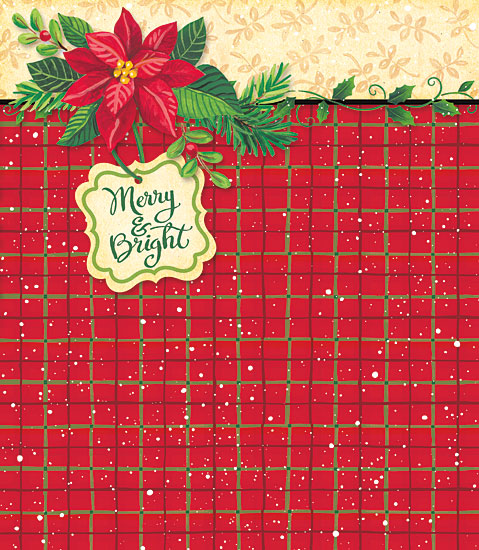 Diane Kater Licensing ART1274LIC - ART1274LIC - Merry & Bright Poinsettia - 0  from Penny Lane