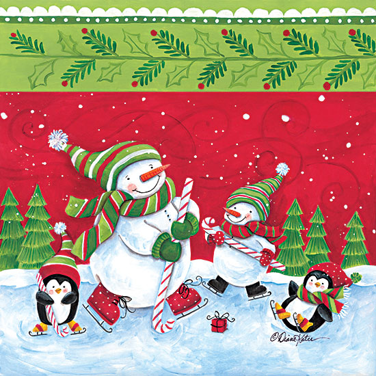 Diane Kater Licensing ART1322LIC - ART1322LIC - Candy Cane Hockey - 0  from Penny Lane