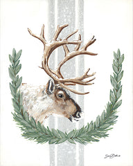 BAKE272 - Arctic Winter Reindeer   - 12x16