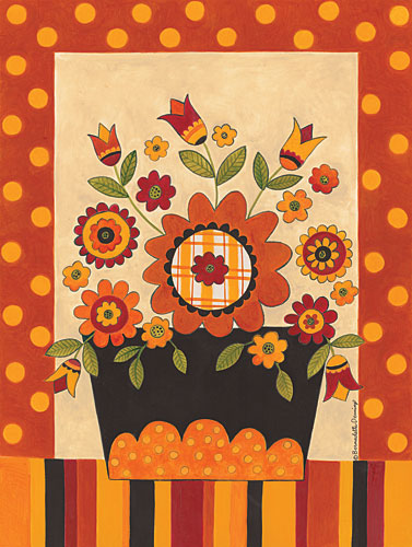 Bernadette Deming BER1213 - Fall Flowers - Autumn, Flowers, Basket from Penny Lane Publishing