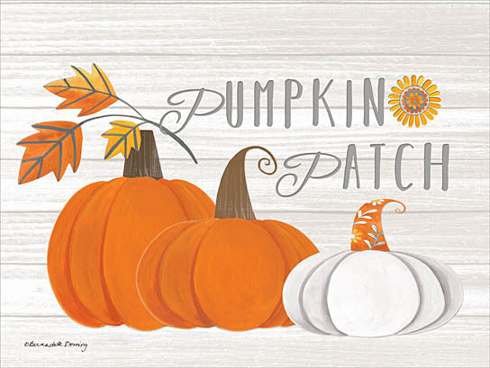 Bernadette Deming BER1232 - Pumpkin Patch - Pumpkin, Patch, Autumn, Harvest, Leaves from Penny Lane Publishing
