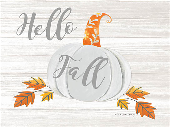 Bernadette Deming BER1233 - Hello Fall - Pumpkin, Autumn, Harvest, Leaves from Penny Lane Publishing