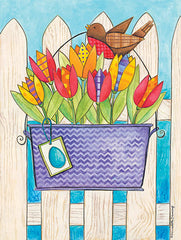 BER1291 - Robin and Tulips - 0