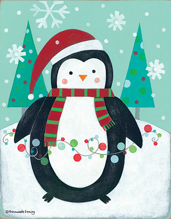 Bernadette Deming Licensing BER1311 - BER1311 - Penguin with Christmas Lights - 0  from Penny Lane