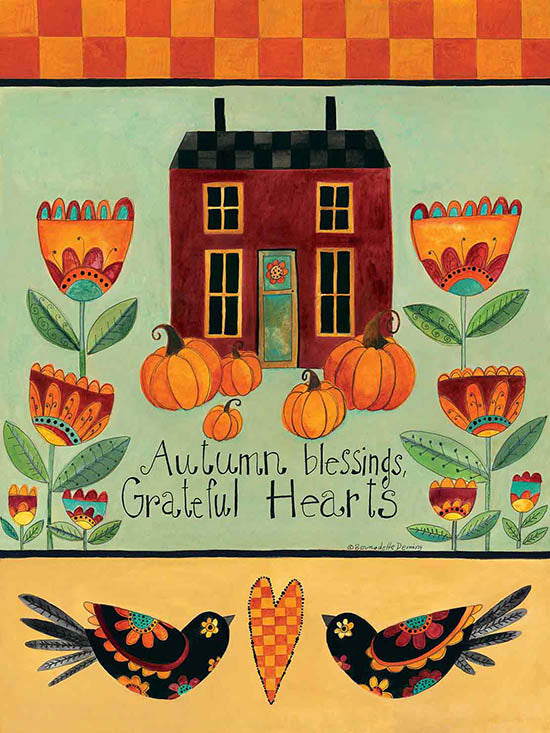 Bernadette Deming Licensing BER1361 - BER1361 - Autumn Blessings, Grateful Hearts - 0  from Penny Lane