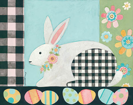 Bernadette Deming Licensing BER1389 - BER1389 - Floral Easter Rabbit - 0  from Penny Lane