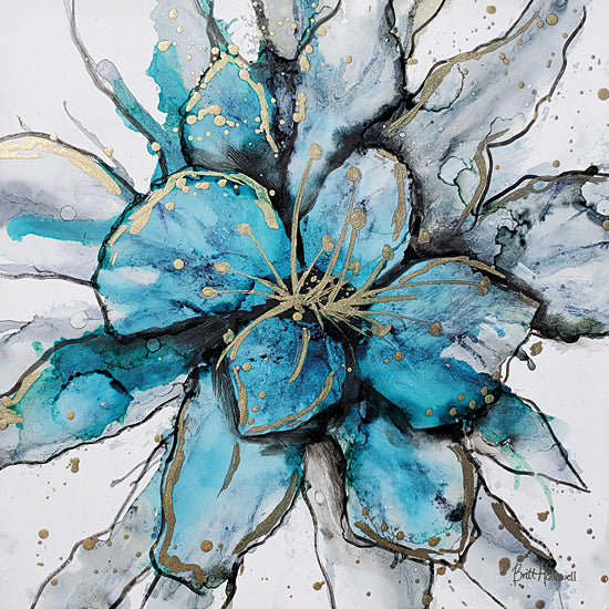Britt Hallowell BHAR517 - BHAR517 - Blooming 2 - 12x12 Flower, Illustration from Penny Lane