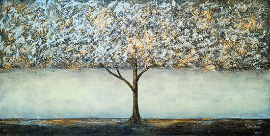 Britt Hallowell BHAR606 - BHAR606 - Enchanted Wood - 18x9 Abstract, Tree, Leaves, Brush Strokes from Penny Lane