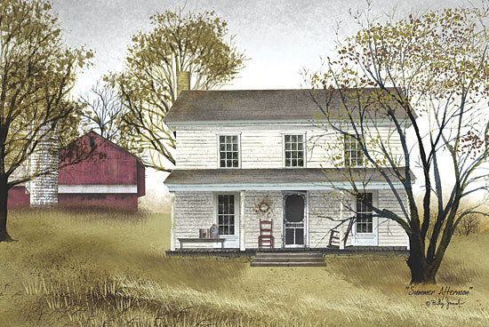 Billy Jacobs BJ105 - Summer Afternoon - House, Barn, Countryside from Penny Lane Publishing