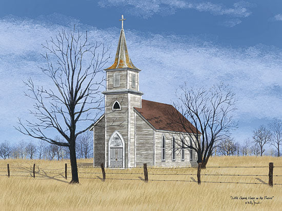 Billy Jacobs BJ1104A - Little Church on the Prairie - Church, Field, Trees from Penny Lane Publishing