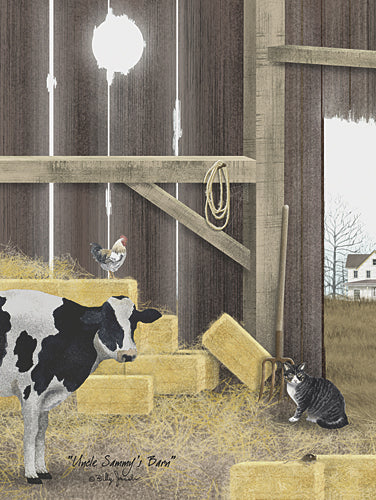 Billy Jacobs BJ1152 - Uncle Sammy's Barn - Barn, Cow, Chicken, Cat, Farm from Penny Lane Publishing