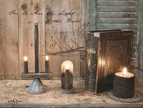 Billy Jacobs BJ1155 - For Ye are the Light - Still Life, Inspirational, Bible, Candle from Penny Lane Publishing