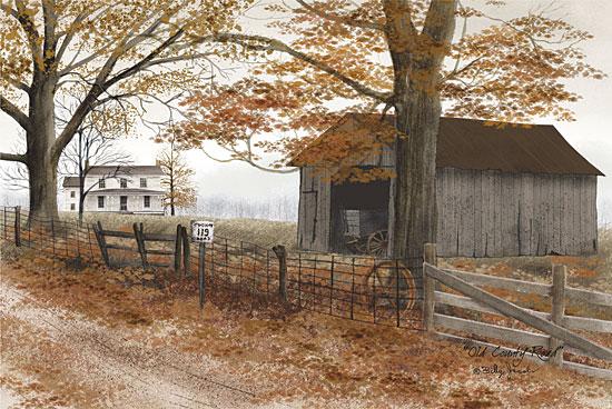 Billy Jacobs BJ161C - Old Country Road - Barn, House, Road, Farm from Penny Lane Publishing