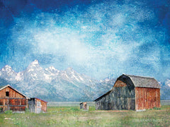 BLUE160 - Montana Ranch Skies   - 16x12