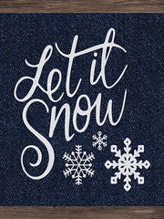 BLUE436 - Let It Snow - 12x16