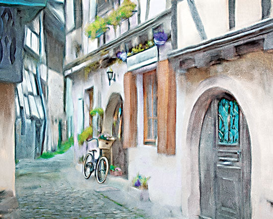 Bluebird Barn BLUE512 - BLUE512 - Alleyway - 16x12 Bike, Bicycle, Village, Street from Penny Lane