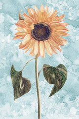 BLUE537 - Vintage Sunflower - 9x18