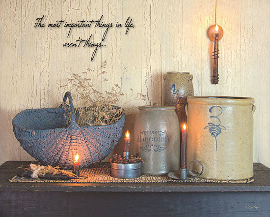 Susie Boyer BOY279 - The Most Important Things  - Candles, Crocks, Basket, Inspirational from Penny Lane Publishing