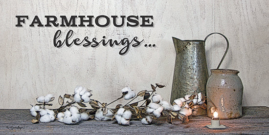 Susie Boyer BOY386A - Farmhouse Blessings - Cotton, Pitchers, Farmhouse, Crock, Candles from Penny Lane Publishing
